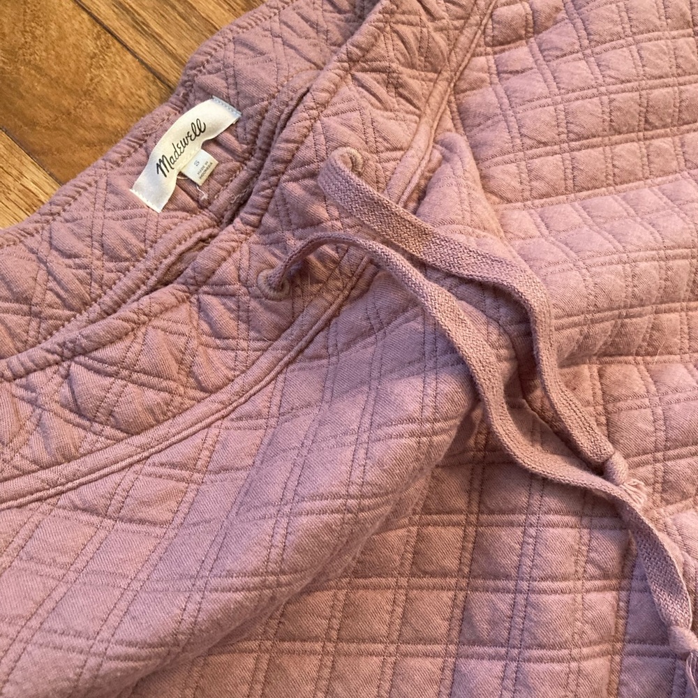 Madewell Quilted Jogger Sweatpants Size S